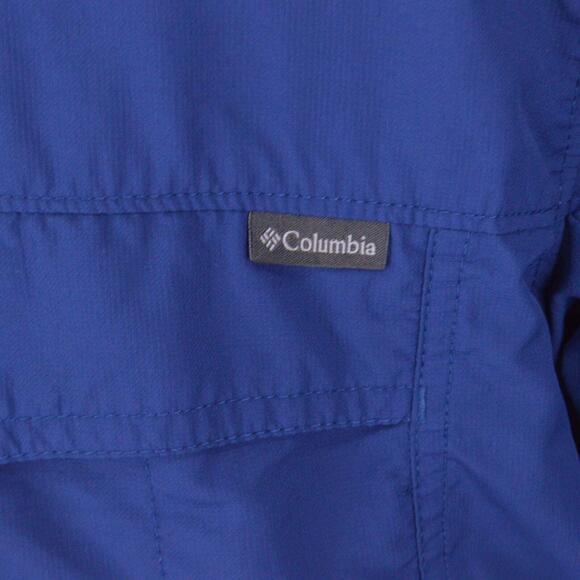 Columbia OmniShade Mens Shirt 2XL Navy Blue Long Sleeved - Picture 4 of 9